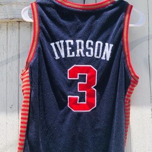 SOLD Iverson Reebok Boys XL Jersey